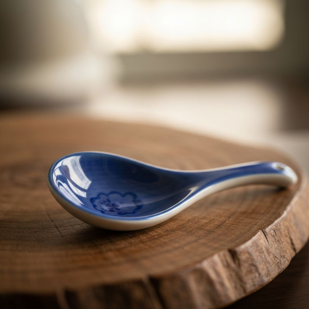 Gua Sha Behandlung mit Keramiklöffel