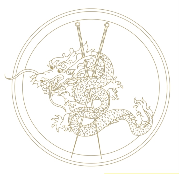 Praxis Sophia Kafkoulas Logo - Goldener Drache